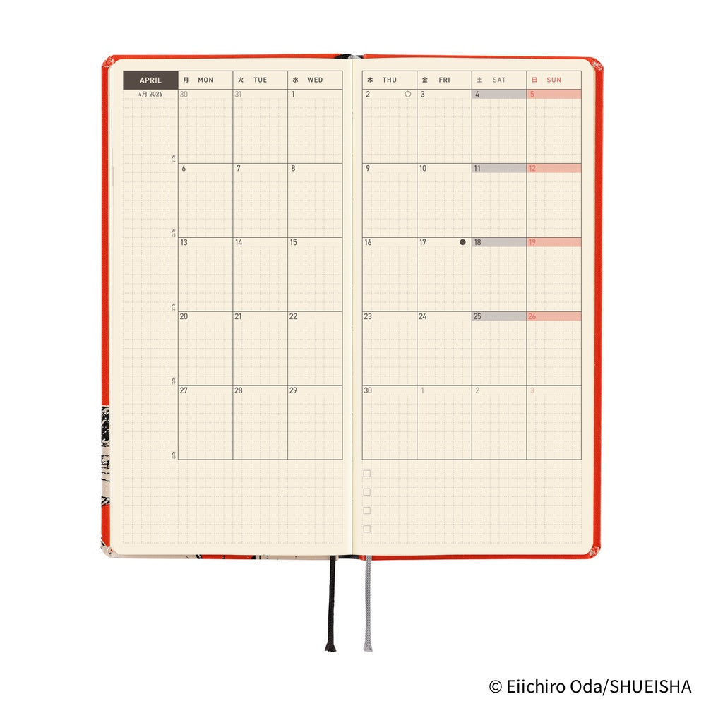 Hobonichi Techo 2026 Weeks : ONE PIECE magazine