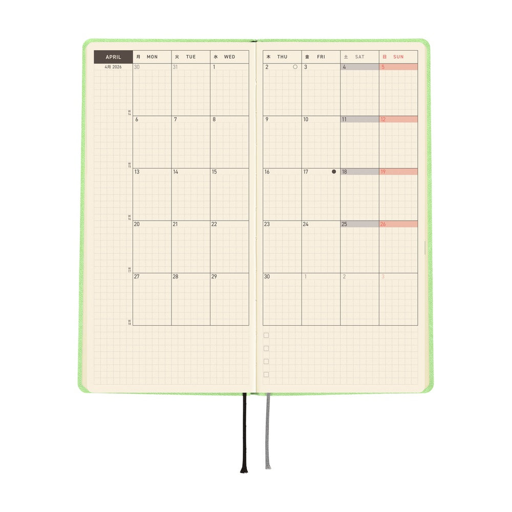 Hobonichi Techo 2026 Weeks : Smooth