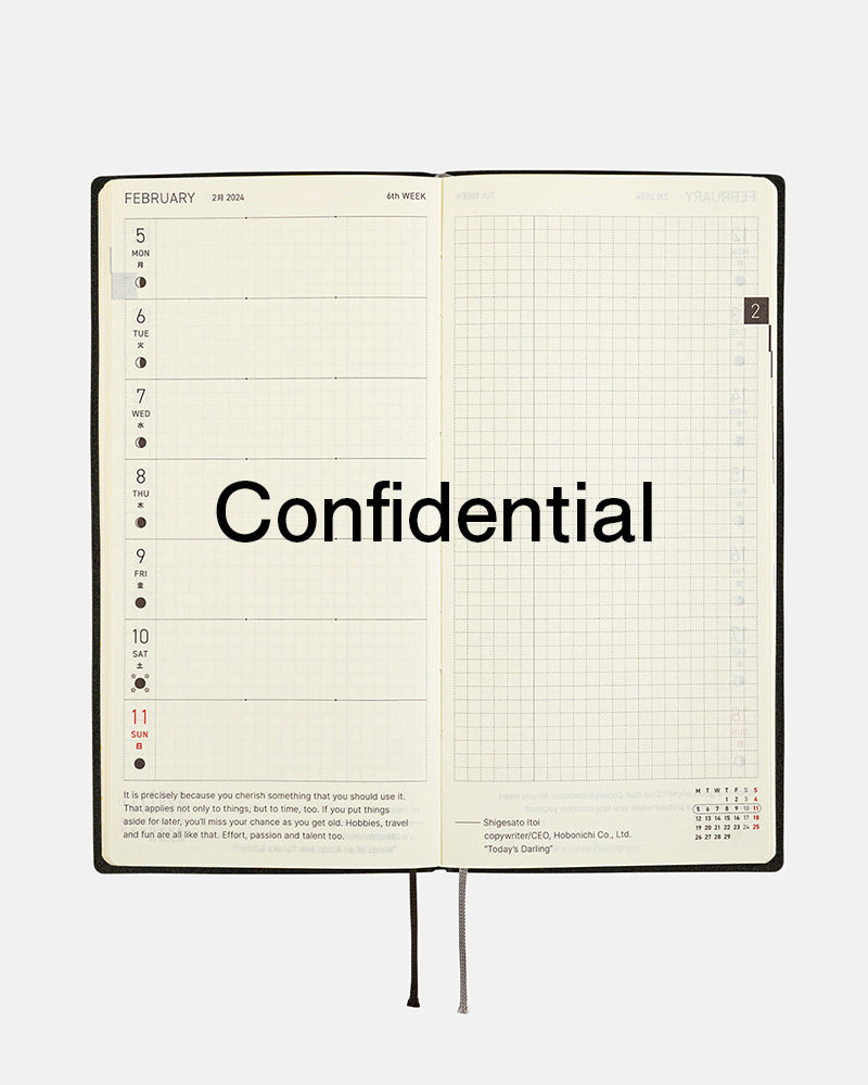 Hobonichi 2025 Images References :